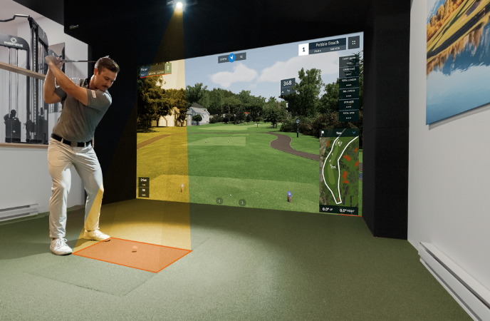 Large hitting zone