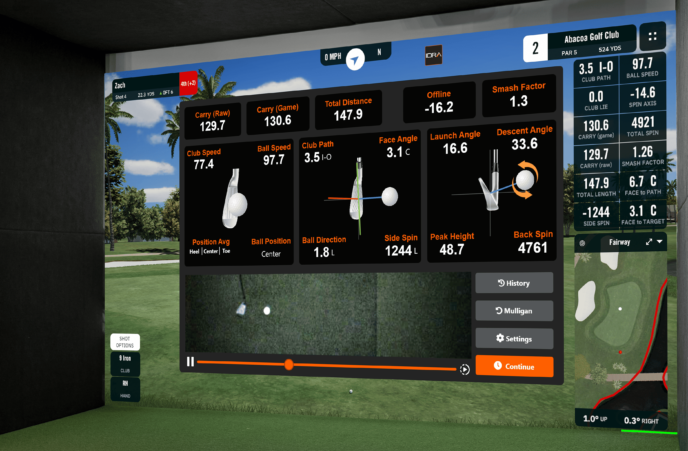 Graphic shot analyzer