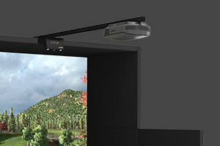 Projector beam
